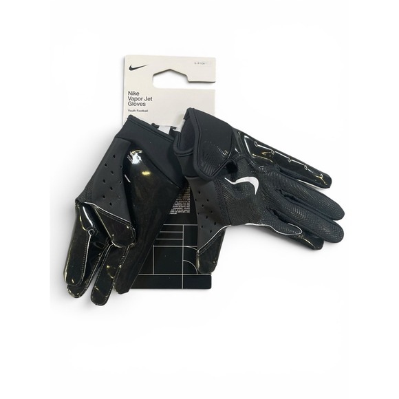 Nike Other - Nike vapor Jet football gloves Black Youth S NEW!